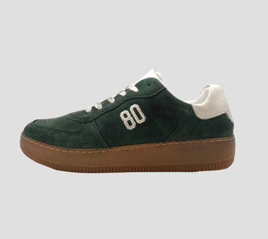 Sneaker Oxford 1 Verde Bottiglia