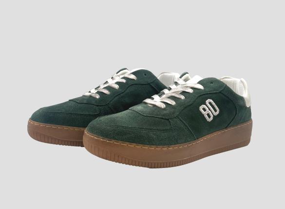 Sneaker Oxford 1 Verde Bottiglia