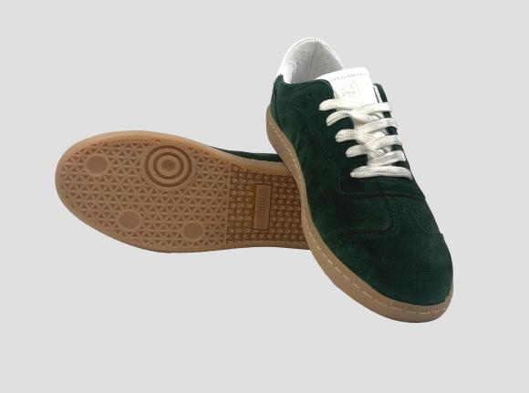 Sneaker Harvard 1 Verde Bottiglia
